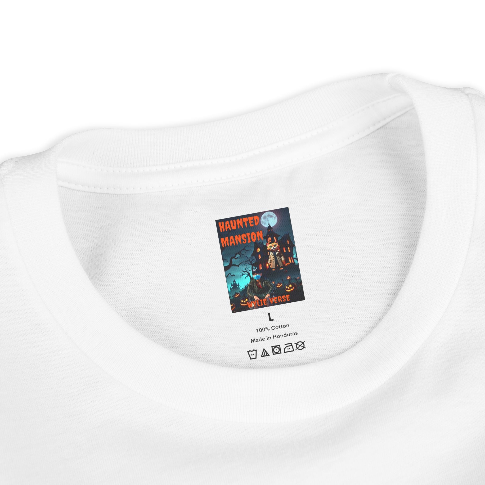 Wylie Verse Haunted Mansion, Youth Poster Tee