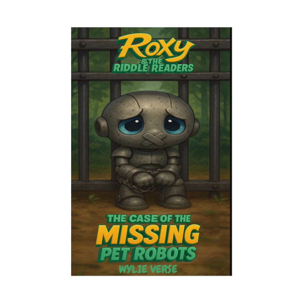 The Case of the Missing Pet Robots Rolled Fine Art Poster 11x17