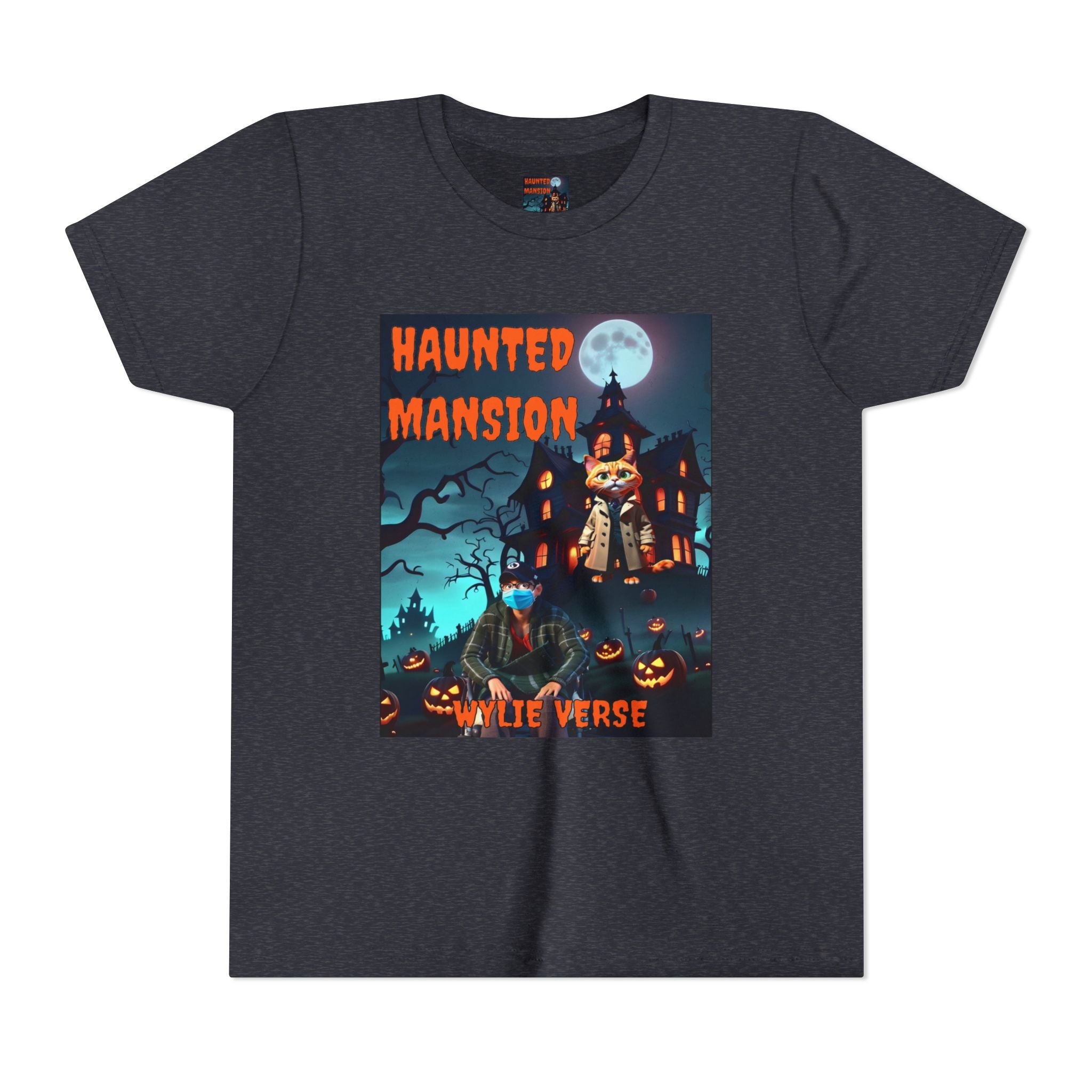 Wylie Verse Haunted Mansion, Youth Poster Tee