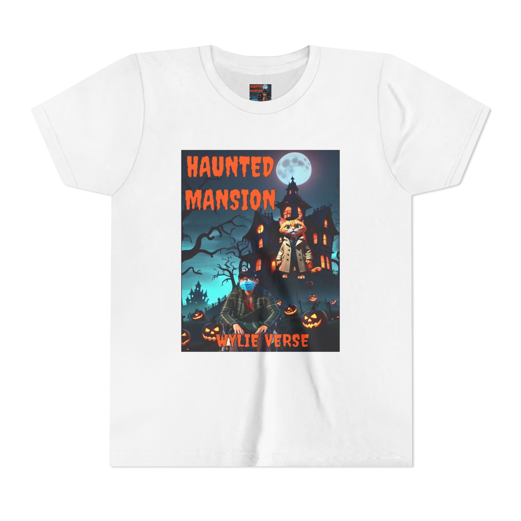 Wylie Verse Haunted Mansion, Youth Poster Tee