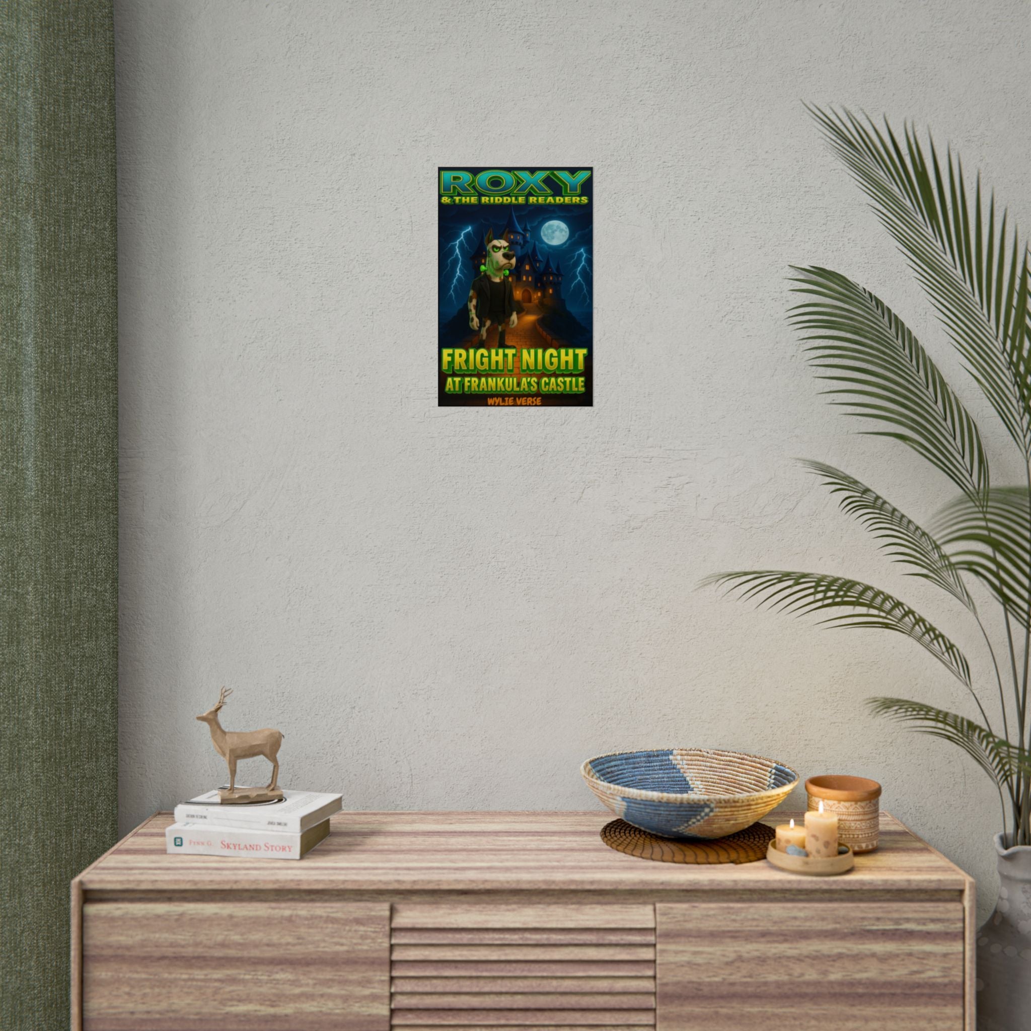 Fright Night at Frankula’s Castle Rolled Poster 11x17