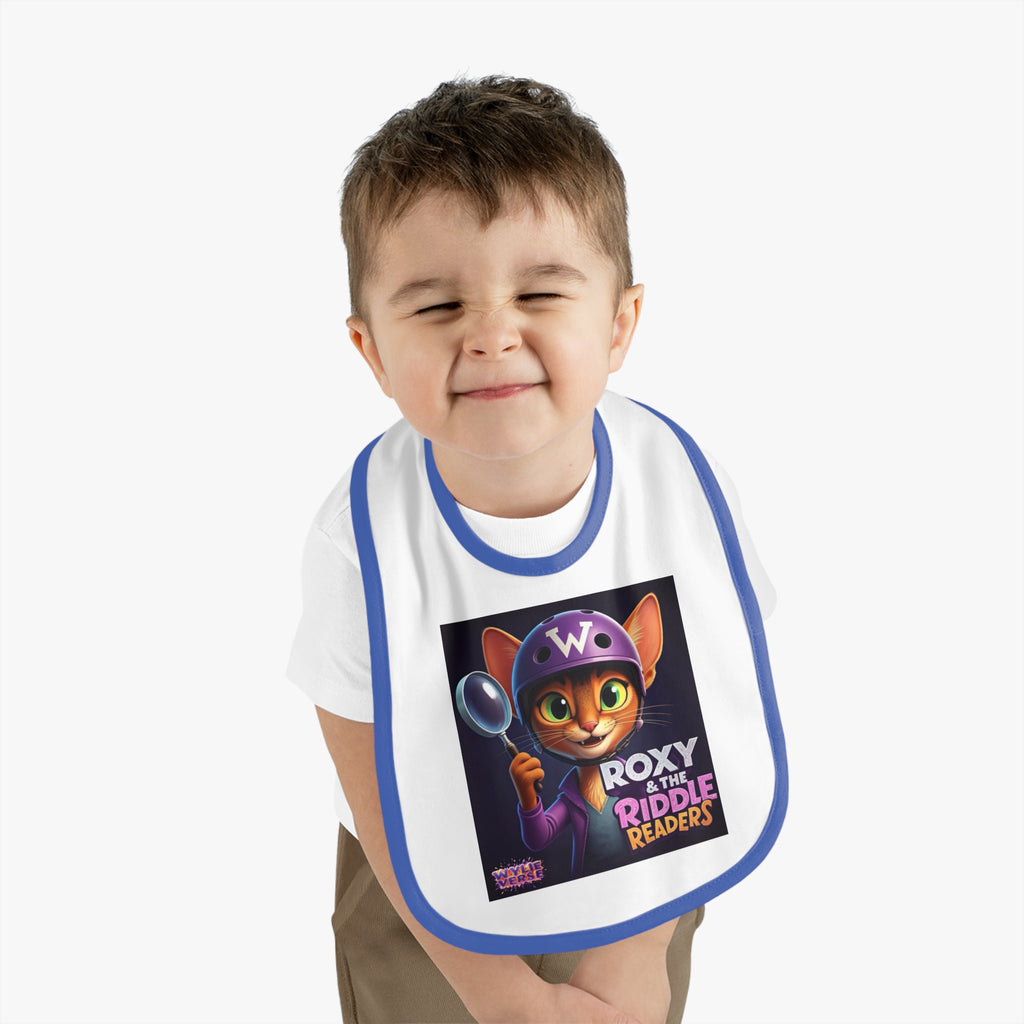 Roxy & The Riddle Readers Baby Bib