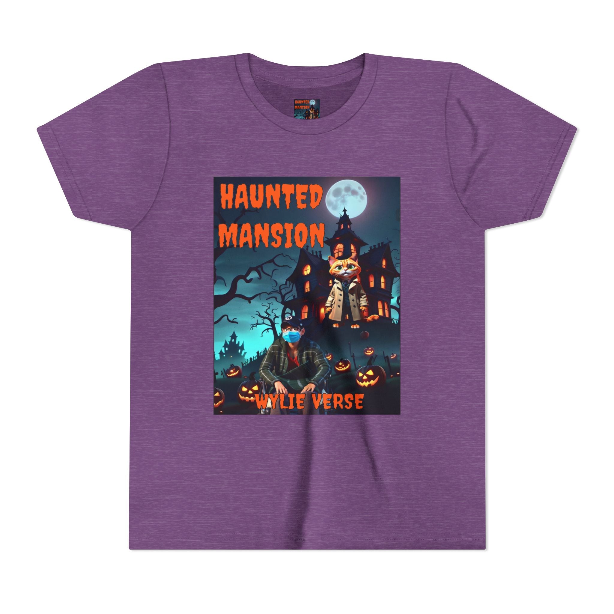 Wylie Verse Haunted Mansion, Youth Poster Tee