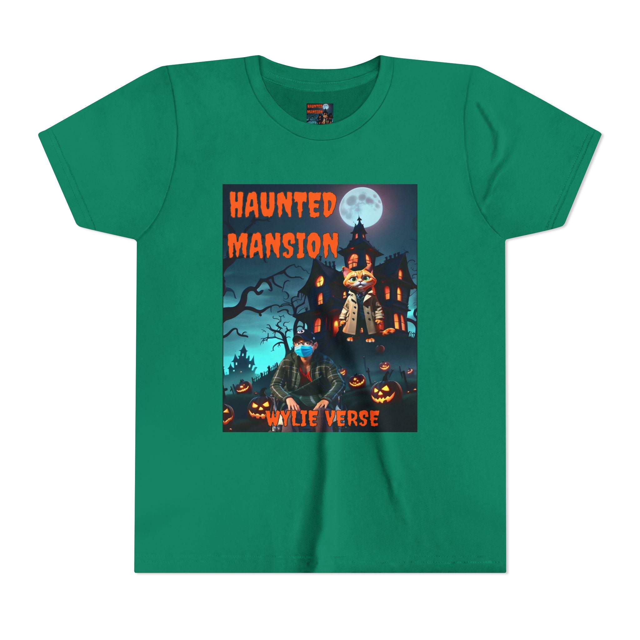 Wylie Verse Haunted Mansion, Youth Poster Tee