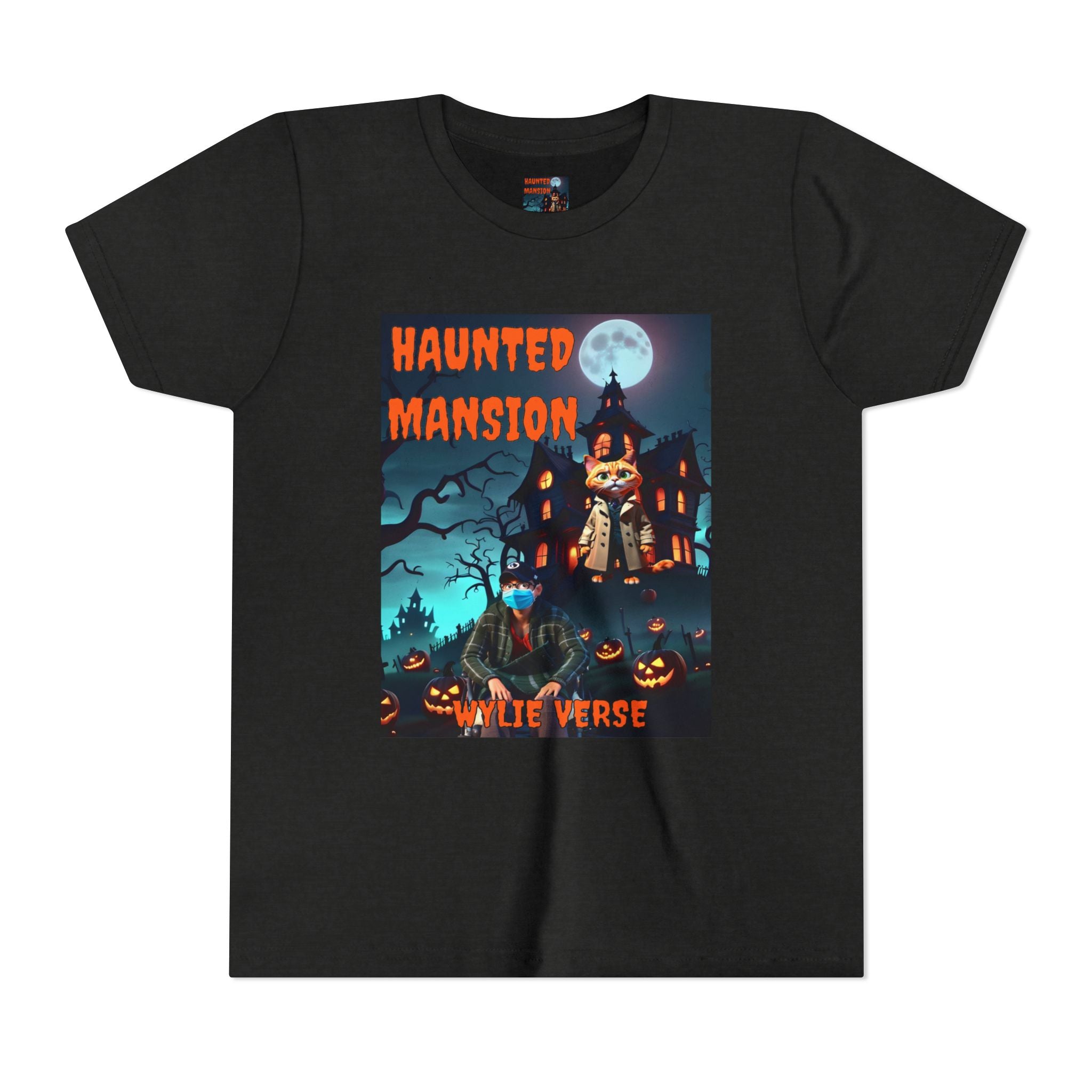 Wylie Verse Haunted Mansion, Youth Poster Tee