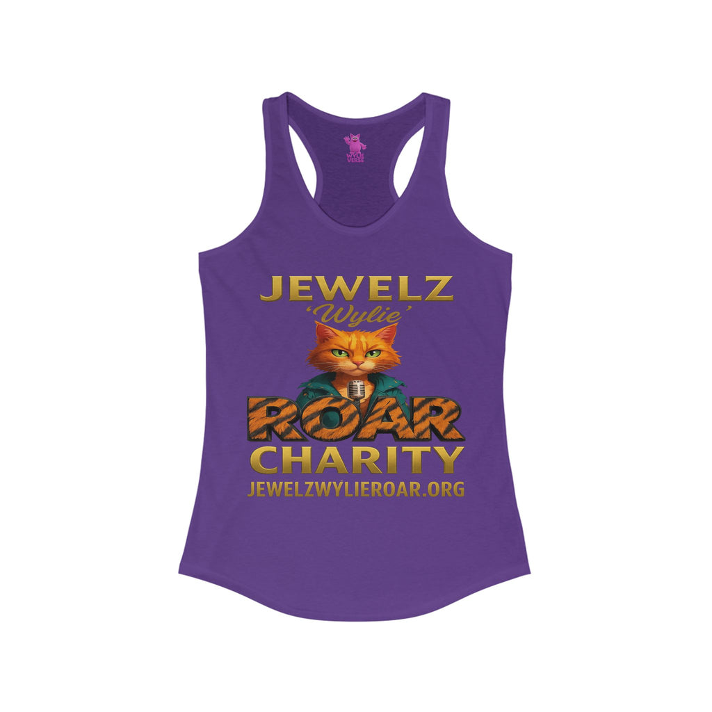 Jewelz 'Wylie' Roar Charity Tank Top for Women