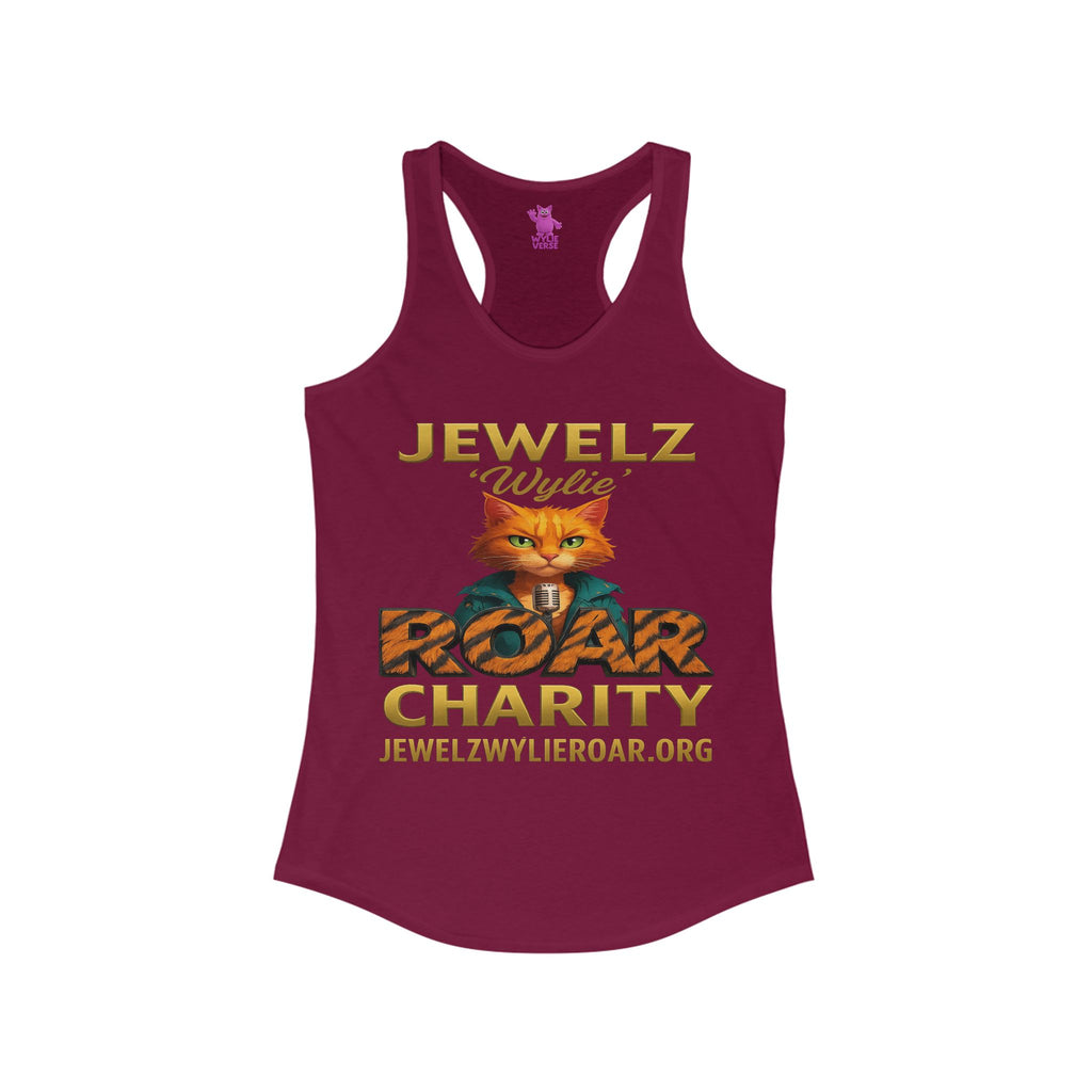 Jewelz 'Wylie' Roar Charity Tank Top for Women
