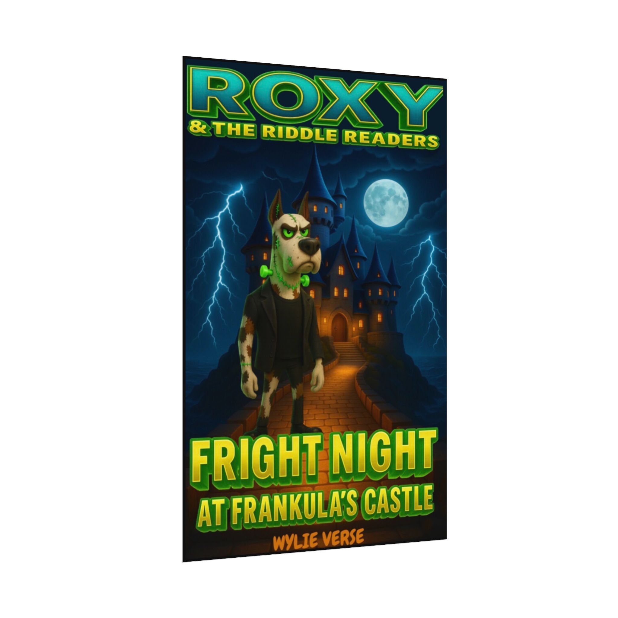 Fright Night at Frankula’s Castle Rolled Poster 11x17