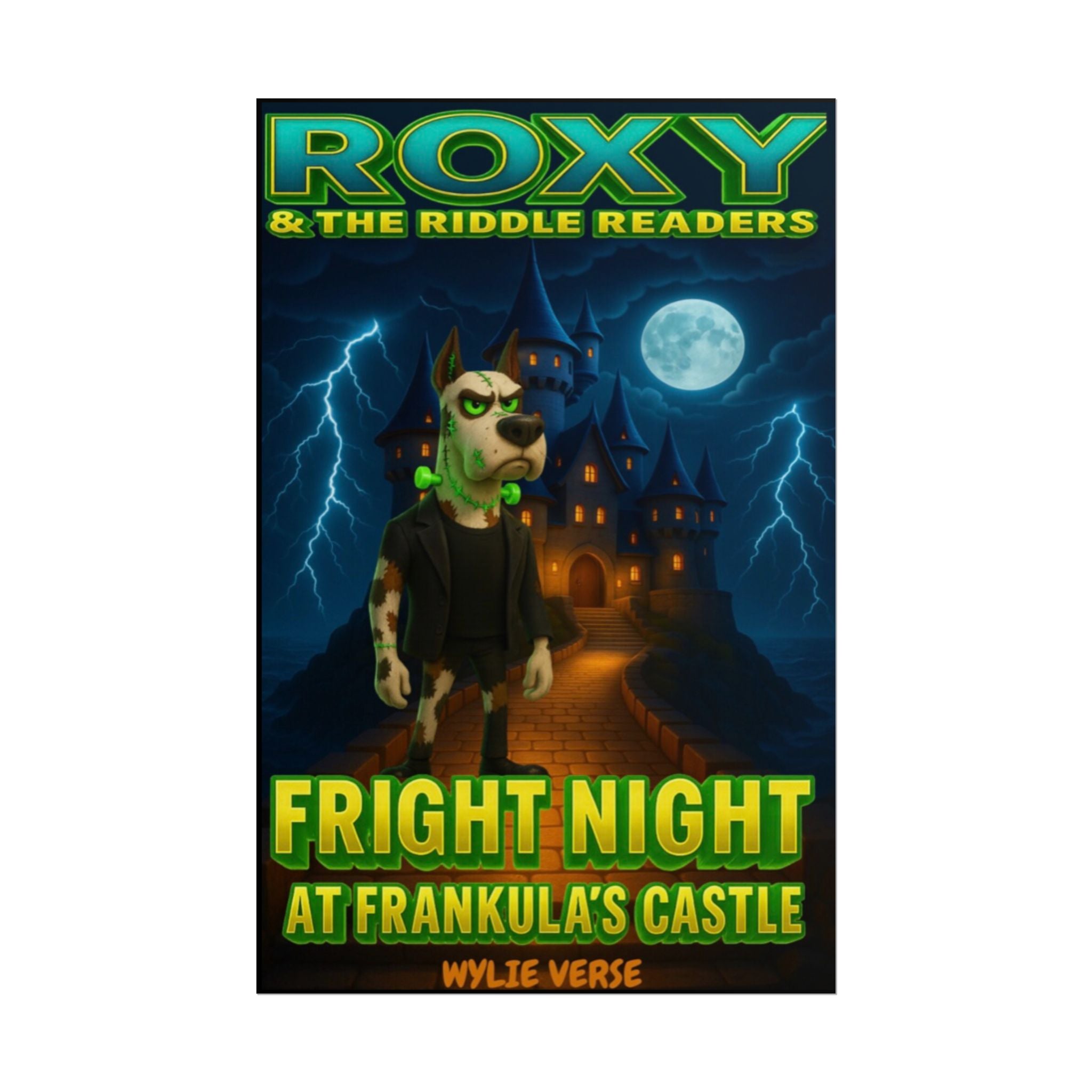 Fright Night at Frankula’s Castle Rolled Poster 11x17