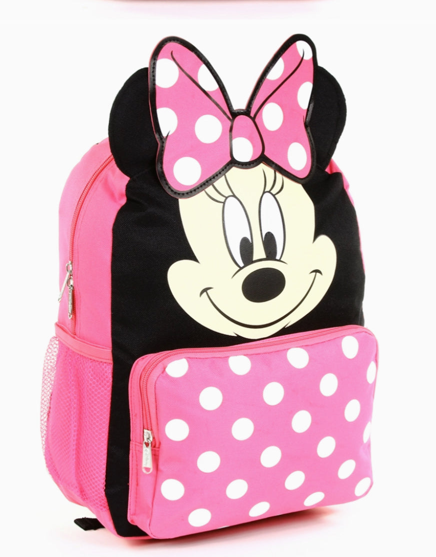 Disney Minnie Mouse Backpack with 3D Ears 14 Inch
