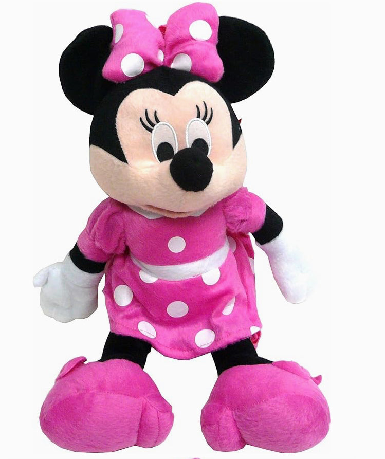 Minnie Mouse Kids Bag Licensed Plush Kids Backpack 17'